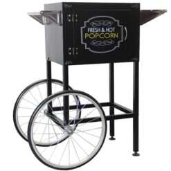 POPCORN MACHINE CART FOR 8OZ MACHINE BLACK OSCAR