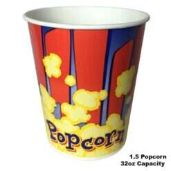 POPCORN CUP 1.5OZ / 25PCS