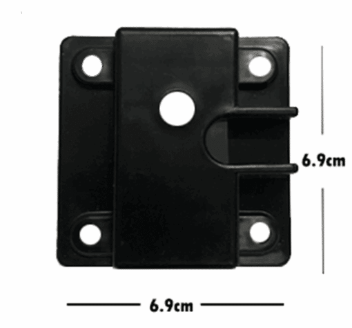 GEAR PLATE RECEIVER FOR POPCORN MACHINE( 6.9CM X 6.9CM) | 16OZ