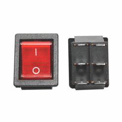 ON/OFF RED SWITCH 120V / 6 PINS