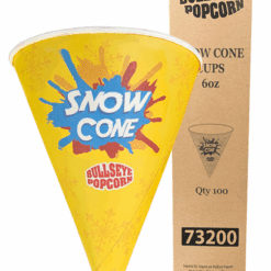 100 CÔNES POUR CORNET GLACÉ 6OZ DE FÊTE CAP.6OZ