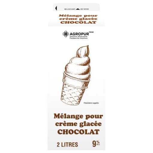 Mélange pré-fait pour crème glacée molle Agropur – Image 2